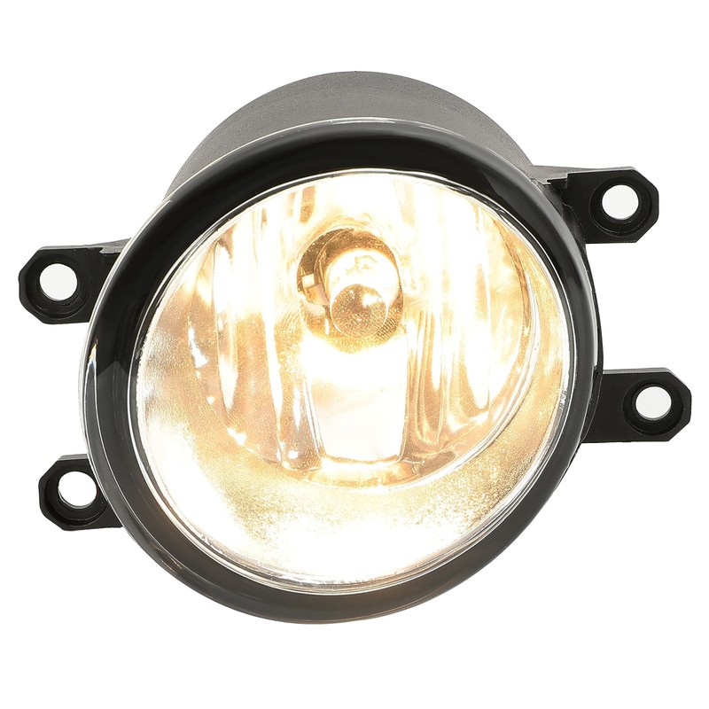 HECASA Front Fog Light W/Bezel Compatible with 2011-2013 Toyota Corolla