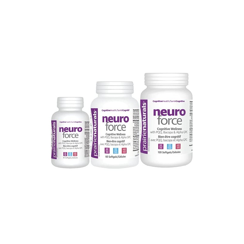 Prairie Naturals Prairie Naturals Neuro Force with PQQ, Bacopa, and
