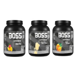 Creatina  Protena  Oxido Ntrico Boss 1kg Mango - Vainilla - Naranja - Producto Original de Alta Calidad, Entrega Rápida y Segura, Garantía Incluida   