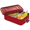 Küchenprofi 1001471423 Aluminium Lunch Box, Large, Red