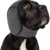 목욕 방수 후드 헤드커버 귀덮개 강아지 소음차단 귀마개 [그레이/S] Bath Waterproof Hood Head Cover Ear Muffler Noise Blocking Earplug for Dogs [Gray/S]