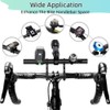 HIDOSNG Bike Handlebar Extender Double Extension Bracket Aluminum Alloy Super
