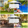 Tangkula 7 x 7 Ft Pop-up Canopy Tent, Outdoor Slant