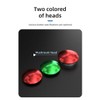HBAN 16-22MM Mushroom Head Push Button Switch, Momentary Waterproof IP65