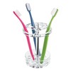 iDesign Holder for Normal to Large Toothbrushes, Spin Brushes, and