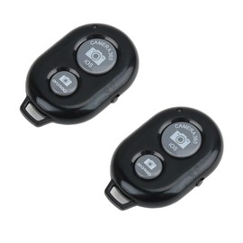 2 Stück Bluetooth Fernbedienung Handy Kamera, Handy Auslöser Bluetooth Selfie Remote Control, Universal Kamera Auslöser, Fernauslöser Selbstauslöser Fernbedienung Kompatibel mit iOS & Android