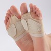 Baisdan Foot Thongs for Dance, 1 Pairs Anti-Slip Half Sole