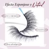 Pestañas Autoadhesivas Instant Glam｜Reutilizables｜Diseño de Una Pieza (11-16-17 mm)