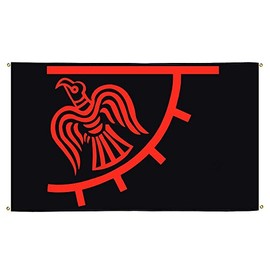 Flaggenfritze® Balcony Flag Viking Odinicraven 90 x 150 cm