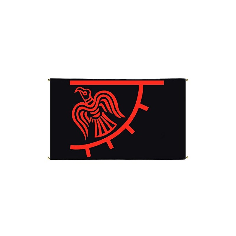 Flaggenfritze® Balcony Flag Viking Odinicraven 90 x 150 cm