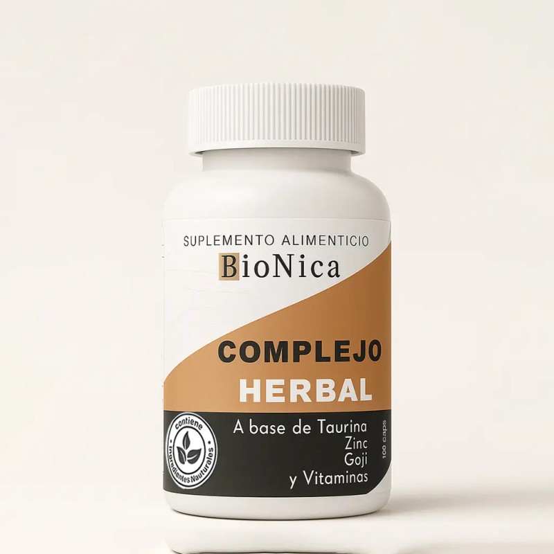 Biónica Suplemento Cápsula Complejo Herbal 100 Cáps