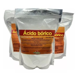 Palhogar Ácido Bórico Palhogar 800 G Paquete De 3 Piezas
