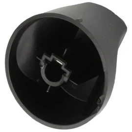 SPARES2GO Black Control Switch Knobs for Hotpoint Oven Cooker (Pack of 4)
