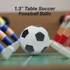 1.3'' Table Soccer Foosball Balls Replacement - Mini Black and