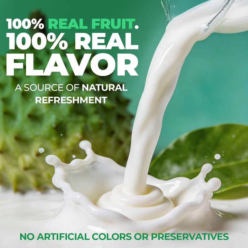 De Mi Pais Soursop - Guanabana Juice with Pulp, Premium