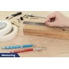 Pacific Arc 6 Inch Stainless Steel Ruler with Inch/Metric Conversion