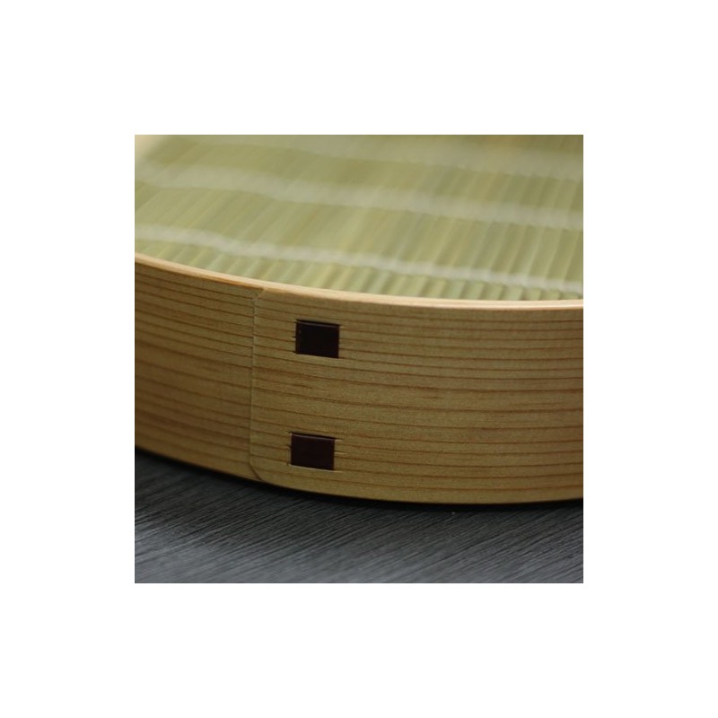 Buckwheat Plate, Single Item, Akita Cedar, Odate Kogeisha