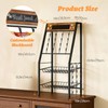 4 Tiers Snack Rack Display Stand - Chip Candy Organizer