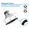 NICOR DLR566121203KWH DLR56(v6) 5/6-inch White 1200 Lumen 3000K Recessed LED