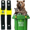 Critter Clips The Original Trash Can Locks for Animals, Easy