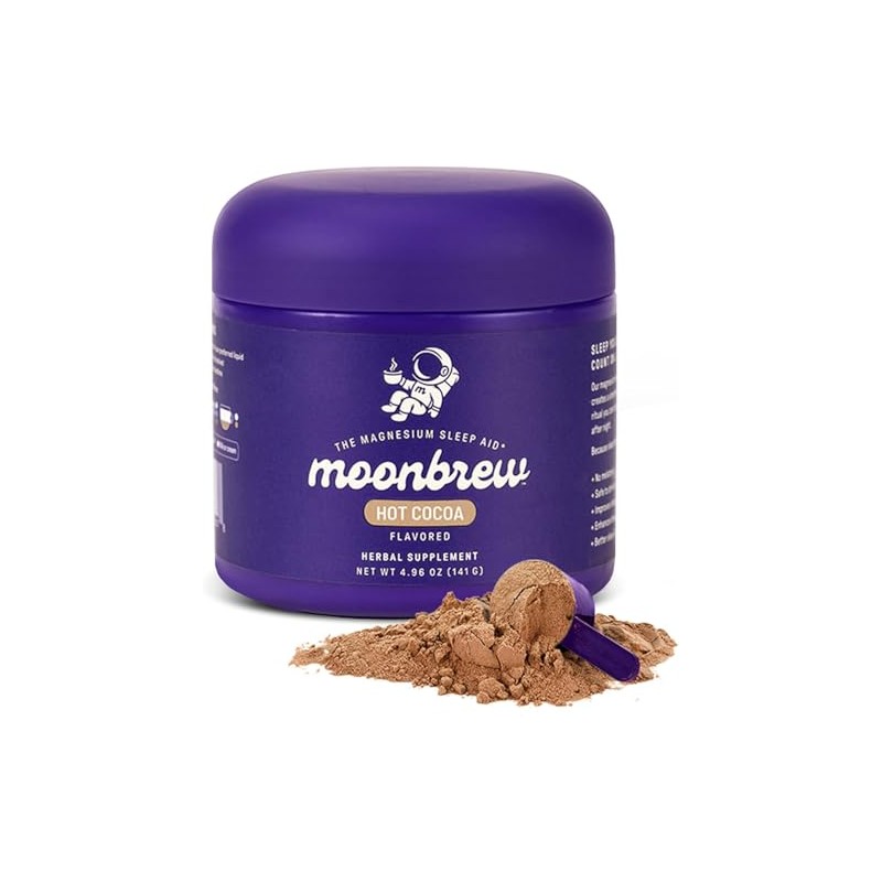 MoonBrew Magnesium Hot Chocolate - Jar - 3-pack