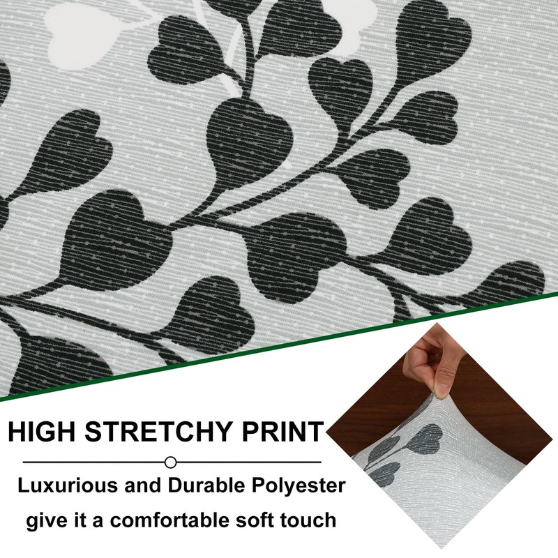 CRFATOP 2 Sets RV Dinette Cushion Covers Printed Camper Cushion