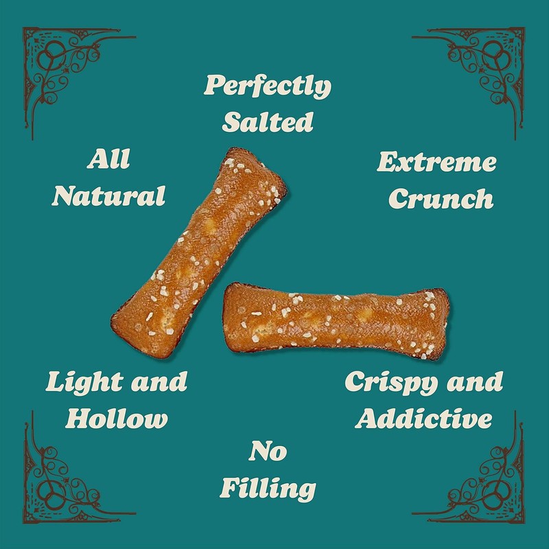 Unique Snacks Original Pretzel Shells, Delicious Homestyle Baked Snack Bag,