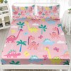Axolotl Cute Dinosaur Sheets Twin Size,Dinosaurs Sheet Set Girls Sheets,Dinosaur