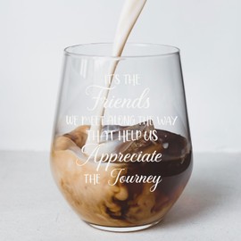 Bestt Friend Gifts For Women,Friendship Gifts for Women Friends,Christmas Gifts for Women Friend,Birthday Gifts for Best Friend,Unique Friend Gifts For Sister Bestie Female Wine Glass