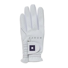 Onoff OG7225-01 WHT21 Golf Women's Gloves, 8.3 inches (21 cm), Left Hand Worn, White