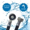 LICHTBLAU Hot Water Inlet Hose 90° Degree I 1.5 m