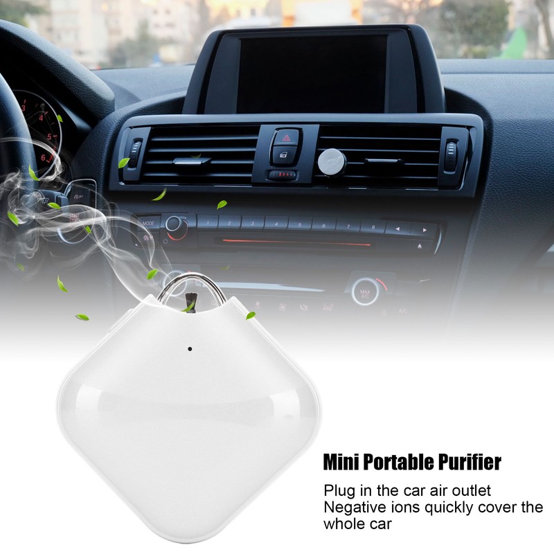 Necklace Air Purifier USB Rechargeable Mini Portable Negative Ion Personal