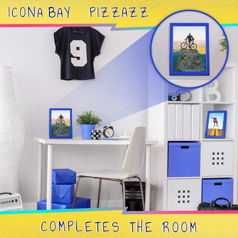 Icona Bay 13 x 18 Picture Frames, Coloured Solid Wood