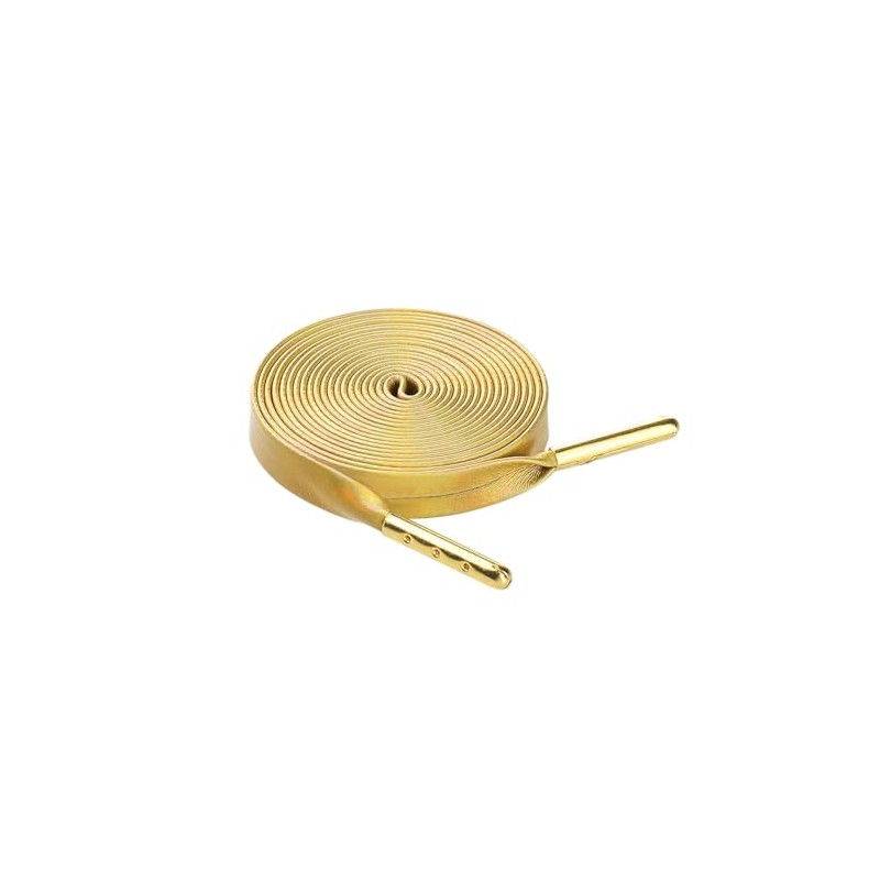 [YaoooosF] Shoelaces, Flat Laces, Leather Shoelaces for Sneakers, Athletic, 47.2