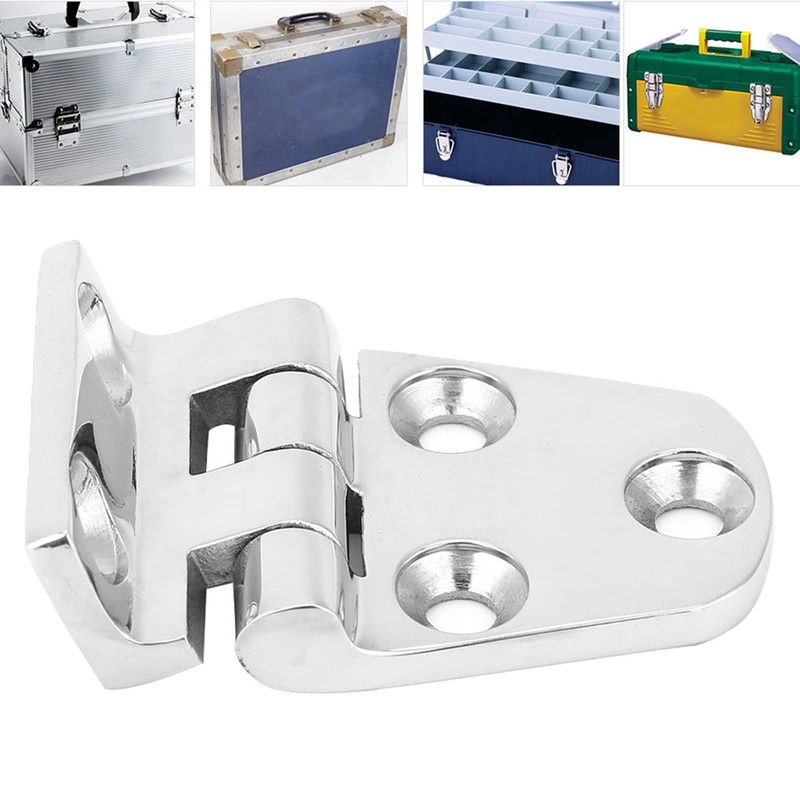 Recessed Cabinet Door Hinges, Flush Front Mounting, Self-Closing Kitchen Cabinet