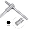 sourcing map 14mm Sliding T-Handle Hex Key Wrench for Fast-Spinning,