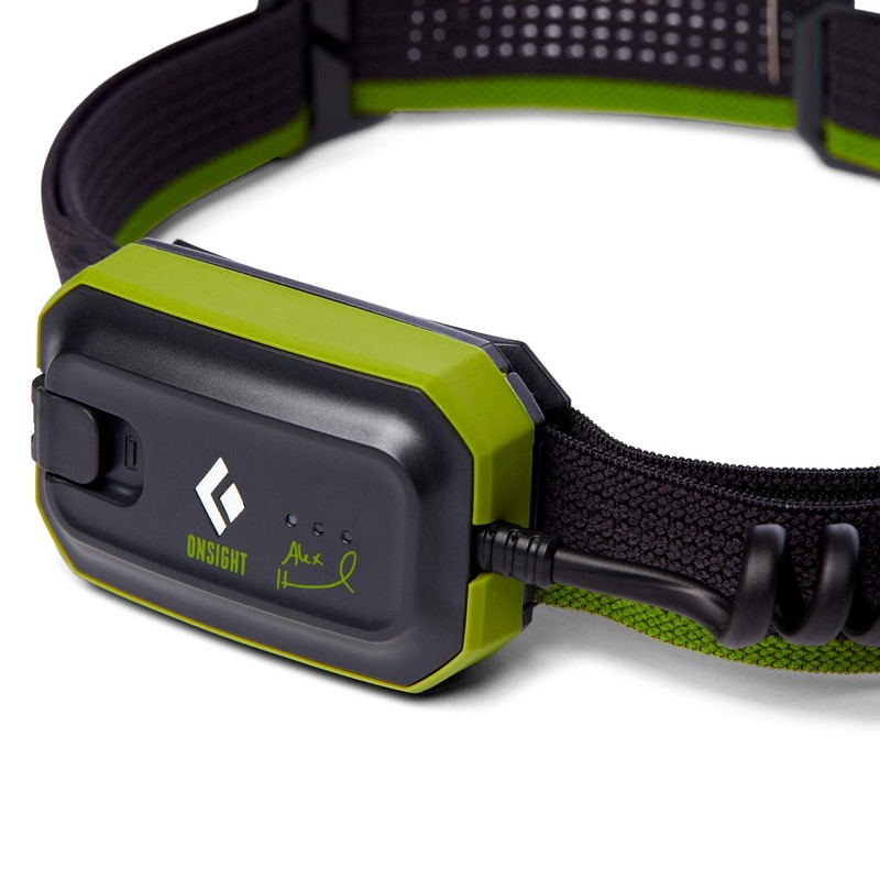 Black Diamond Unisex Adult Koplamp Onsight 375 Headlamp, Verde, One