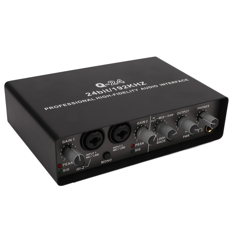 USB Live Sound Card Digital Mixing Live Computer Recording USB