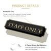 Staff Only for Office Door Wall Home and Business
