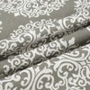 Round Tablecloth, 47/59 in Cotton Linen Fabric Circular Table Cover