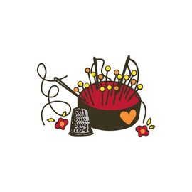 CafePress Floral Pin Cushion Throw Blanket Super Soft Fleece Plush Throw Blanket, 60"x50"