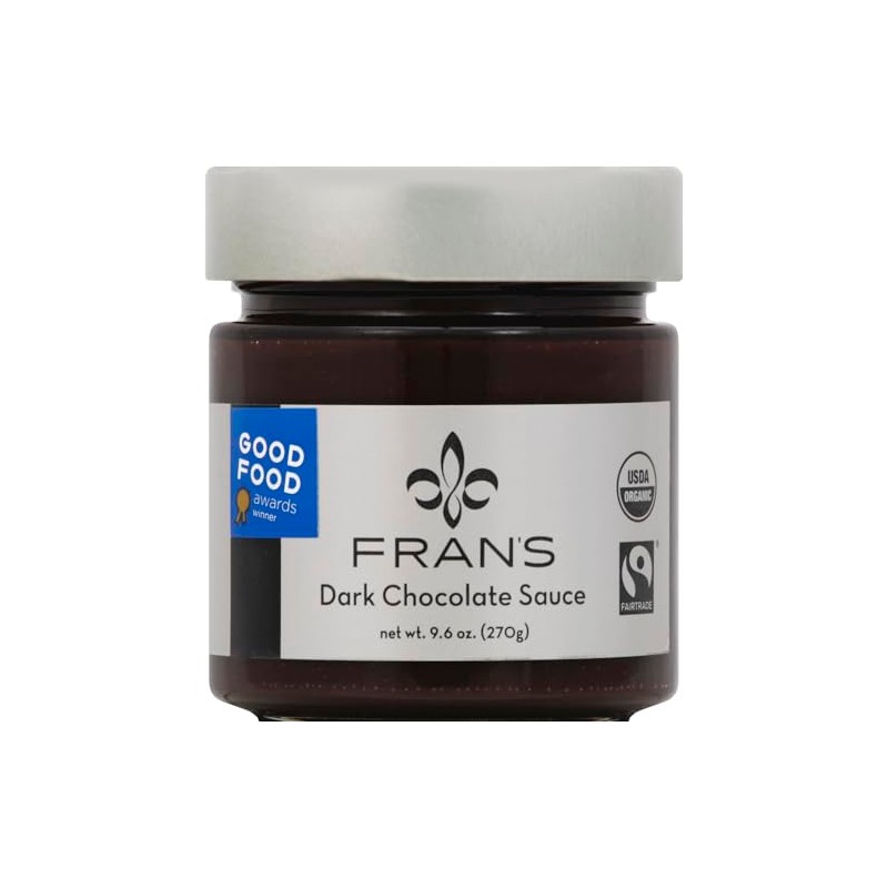 Fran's Fran8217;s Chocolates Dark Chocolate Sauce, 9 oz.