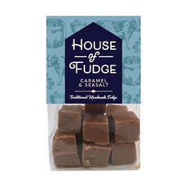 Caramel & Seasalt Gourmet Fudge Bag by House of Fudge 150g