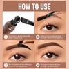 Tattoo Eyebrow Tint, Semi-Permanent Colour Eye Brow Dye, Waterproof Eyebrow