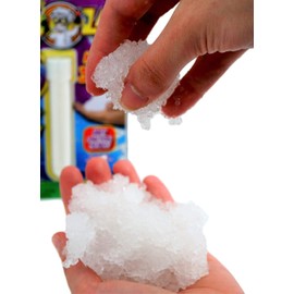 JA-RU Magic Snow Making Kit Game (Pack of 1) Easy to Make Instant Realistic Artificial Snow Cloud Slime. Mad Lab Tube with Fake Snow DIY Powder. Science Experiment. Party Favors 5422-1A