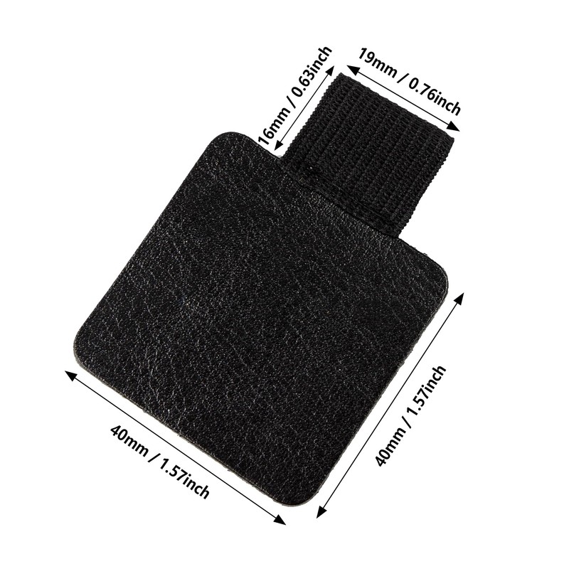 AUXBC 12Pcs Self-Adhesive Pen Loop Holder with Elastic Band, Notebook