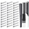 50Pcs Pin Curl Clips, IKOCO Hairdressing Double Prong Hair Clips