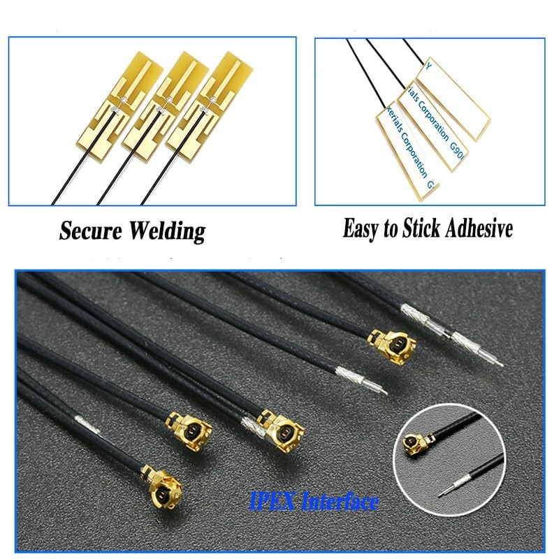 MHF4 IPEX Internal Antenna 8dBi 2.4GHz 5.8GHz Dual Band WiFi
