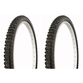 Lowrider Tire Set. 2 Tires. Two Tires Duro 26" x 2.10" Black/Black Side Wall HF-107. Bicycle Tires, Bike Tires, Beach Cruiser Bike Tires, Cruiser Bike Tires
