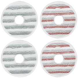 Mop Pads Replacement for Vileda Clean Mop Spin Mop Head Refills, Washable Mop Head Replacement Microfiber for Cleaning Floor